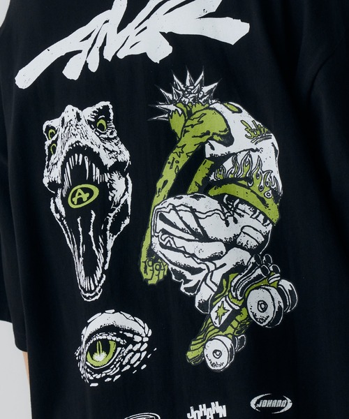 AIVER(アイバー)の「Johann×AIVER S/S TEE(Tシャツ/カットソー・メンズ・ブラック/ホワイト・LARGE/MEDIUM/SMALL)」の22枚目の写真