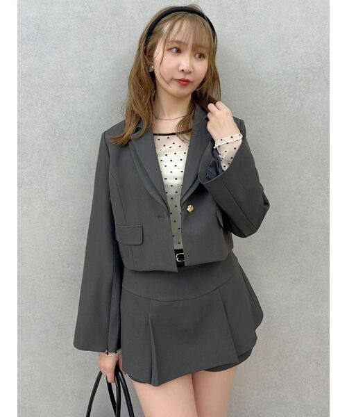 dazzlin（ダズリン）の「【セットアップ対応】テーラーショート