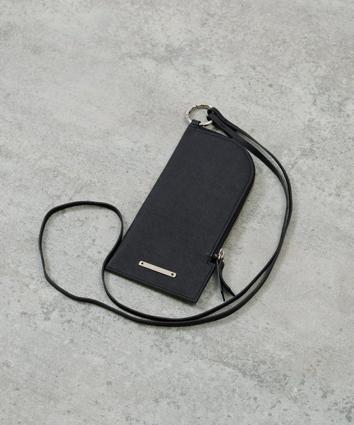 And A(アンドエー)の「PADRONE パドローネ / Eyewear case01 (leather strap) モストロレザー サフィアーノレザーサングラスケース メガネケース / PG9995-5010(サングラス・メンズ・ブラック系その他/ブラック・FREE)」の18枚目の写真