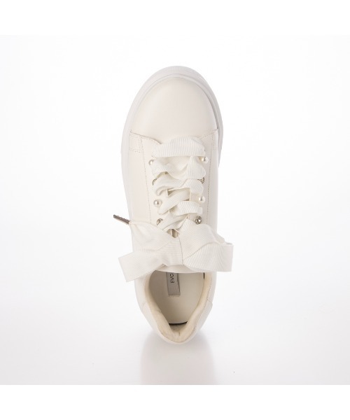 EVOL（イーボル）の「【S-LLサイズ展開・ふかふか】パールストーンスニーカー IZ5791（スニーカー・レディース・ホワイト/ブラック・LL/S/M/L）」の19枚目の写真