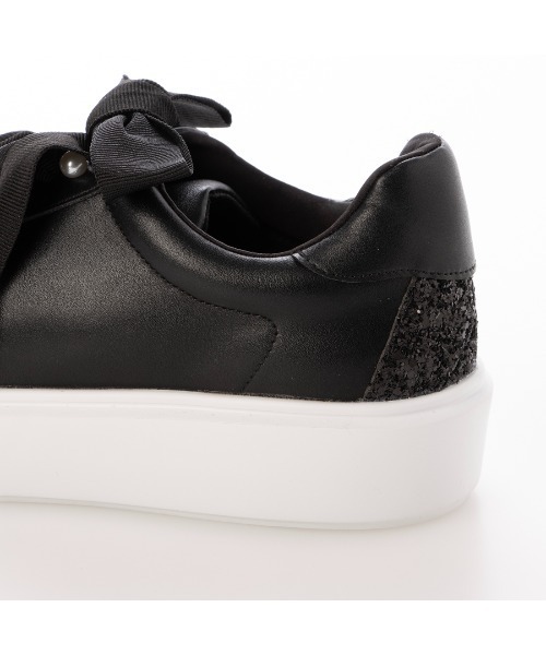 EVOL（イーボル）の「【S-LLサイズ展開・ふかふか】パールストーンスニーカー IZ5791（スニーカー・レディース・ホワイト/ブラック・LL/S/M/L）」の15枚目の写真