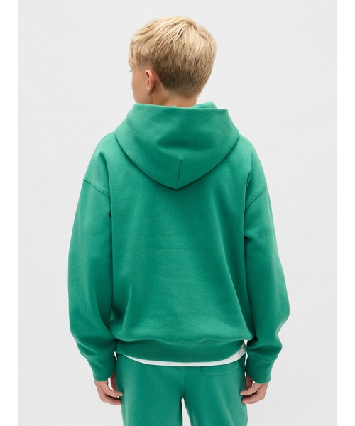 GAP(ギャップ)の「ヴィンテージソフト GAPロゴパーカー (キッズ)(パーカー・キッズ・ワイン/ブルー/イエロー/グリーン・110cm/120cm/130cm/140cm/150cm/160cm)」の12枚目の写真
