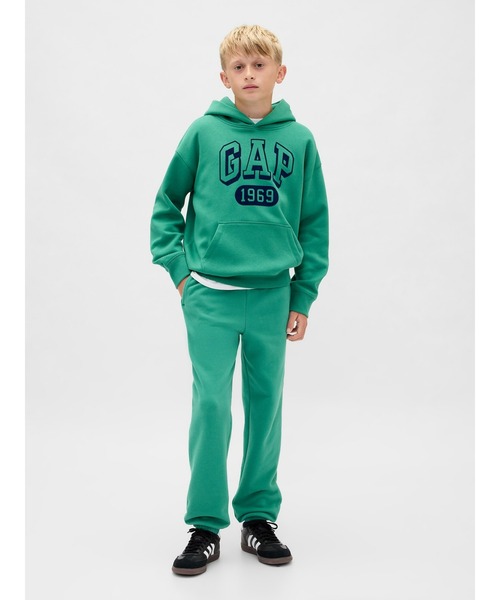GAP(ギャップ)の「ヴィンテージソフト GAPロゴパーカー (キッズ)(パーカー・キッズ・ワイン/ブルー/イエロー/グリーン・110cm/120cm/130cm/140cm/150cm/160cm)」の11枚目の写真