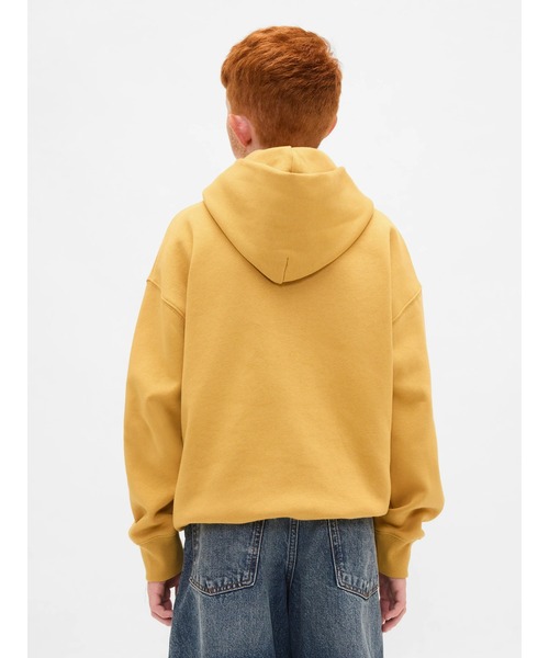 GAP(ギャップ)の「ヴィンテージソフト GAPロゴパーカー (キッズ)(パーカー・キッズ・ワイン/ブルー/イエロー/グリーン・110cm/120cm/130cm/140cm/150cm/160cm)」の15枚目の写真