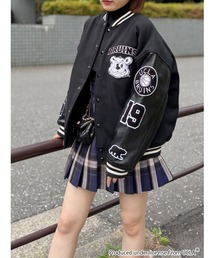 SNIDEL（スナイデル）の「【UCLA×NUTMEG】コラボスタジャン（スタジャン）」