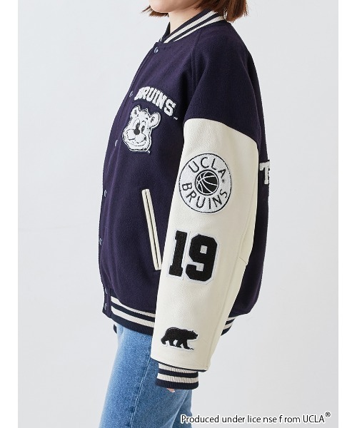 完売色♥️新作新品✨ SNIDEL 【UCLA/NUTMEG】スタジャン UCLA×NUTMEG】コラボスタジャン（スタジャン）｜SNIDEL