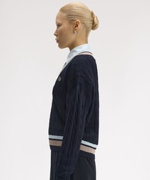 FRED PERRY（フレッドペリー）の「Bold Tipped Cable Knit Jumper