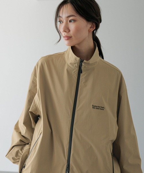 LOWRYS FARM(ローリーズファーム)の「【LFM(U)】CORDURAスタンドブルゾン 134337(ブルゾン・メンズ・ベージュ/ブラック・MEDIUM/LARGE)」の18枚目の写真