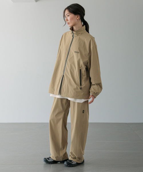 LOWRYS FARM(ローリーズファーム)の「【LFM(U)】CORDURAスタンドブルゾン 134337(ブルゾン・メンズ・ベージュ/ブラック・MEDIUM/LARGE)」の15枚目の写真