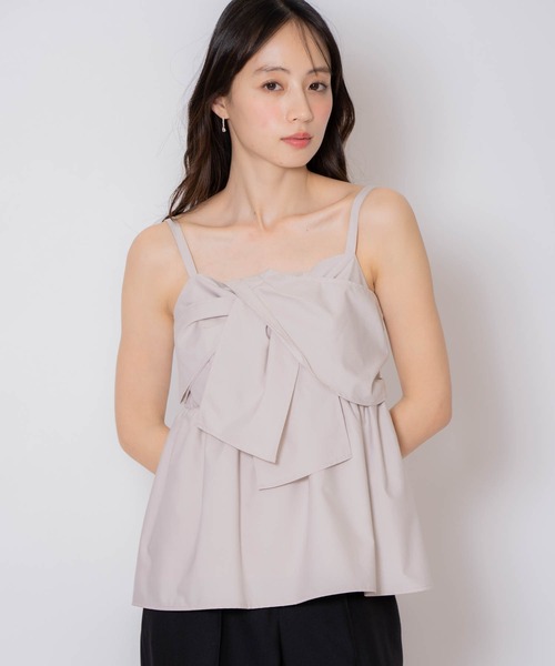 NOELA(ノエラ)の「アソートビスチェキャミ(シャツ/ブラウス・レディース・ブラック/ベージュ・フリー)」の11枚目の写真