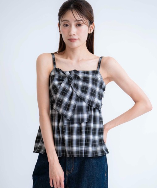 NOELA(ノエラ)の「アソートビスチェキャミ(シャツ/ブラウス・レディース・ブラック/ベージュ・フリー)」の12枚目の写真