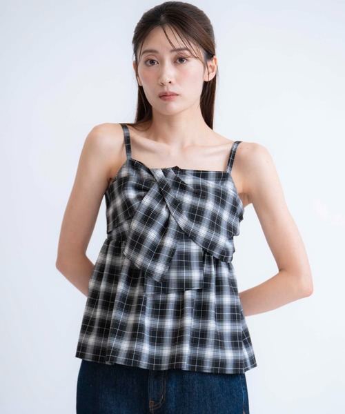 NOELA(ノエラ)の「アソートビスチェキャミ(シャツ/ブラウス・レディース・ブラック/ベージュ・フリー)」の13枚目の写真