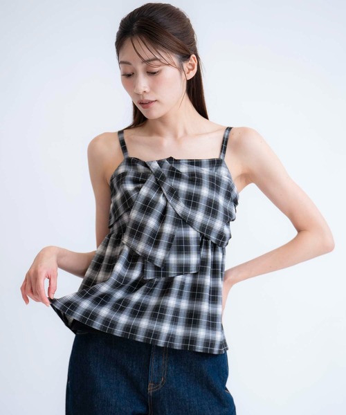 NOELA(ノエラ)の「アソートビスチェキャミ(シャツ/ブラウス・レディース・ブラック/ベージュ・フリー)」の14枚目の写真