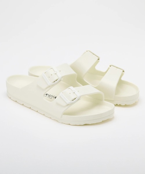 GENUINS(ジェニュインズ)の「【GENUINS/ジェニュインズ】MALLORCA/防水EVAサンダル(サンダル・メンズ・ホワイト・23cm/24cm/26cm/27cm/28cm/29cm)」の1枚目の写真