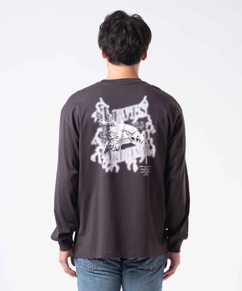 Levi's（リーバイス）の「Levi's/リーバイス グラフィック ロングスリーブTシャツ（Tシャツ/カットソー・メンズ・ブラック・XL/S/L/M）」の3枚目の写真