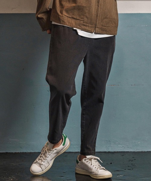 CAMBIO(カンビオ)の「mp13973- Fleece Lining Denim Jogger Pants デニムジョガーパンツ(CAM25AW-023)(デニムパンツ・メンズ・ブラック/ネイビー/インディゴブルー・S/M/L)」の16枚目の写真