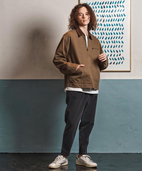 CAMBIO(カンビオ)の「mp13973- Fleece Lining Denim Jogger Pants デニムジョガーパンツ(CAM25AW-023)(デニムパンツ・メンズ・ブラック/ネイビー/インディゴブルー・S/M/L)」の20枚目の写真