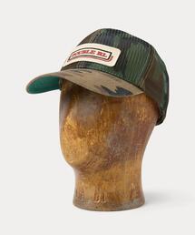 RRL（ダブル アール エル）の「カモ メッシュ トラッカー キャップ（キャップ）」