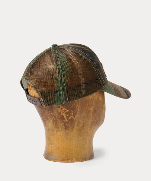 RRL(ダブル アール エル)の「カモ メッシュ トラッカー キャップ(キャップ・メンズ・グリーン・ONE)」の2枚目の写真