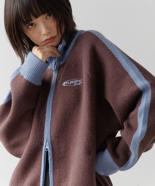 セール】《UNISEX》トラックニット（ニット/セーター）｜PBLIM（ページ