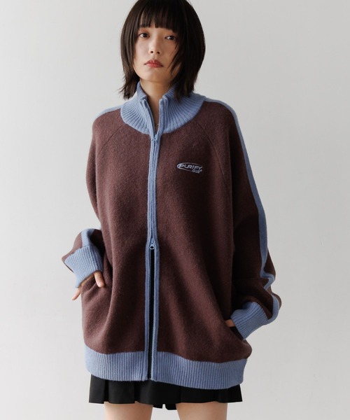 UNISEX》トラックニット（ニット/セーター）｜PBLIM（ページボーイリム