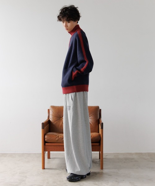 PBLIM UNISEX トラックニット ブラウン PBLIM（ページボーイリム）の「《UNISEX》トラックニット