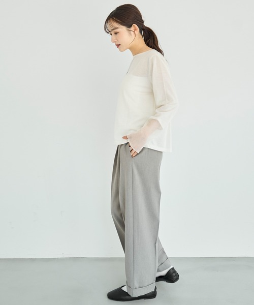 セール】シアースリーブプルオーバー【588084】（Tシャツ/カットソー