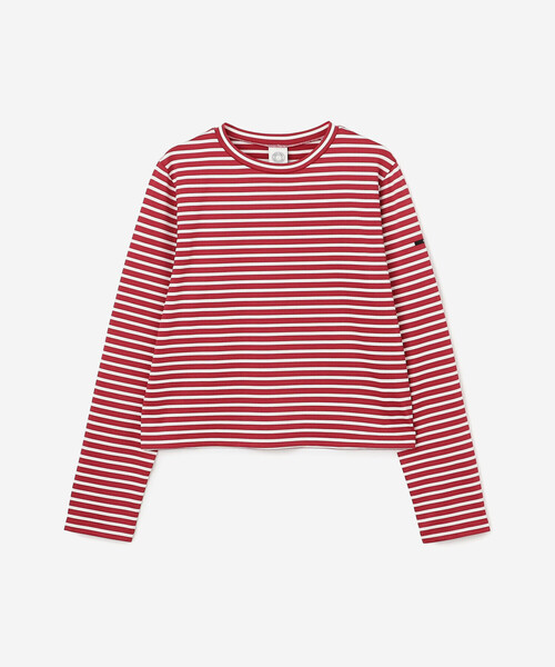 ORCIVAL（オーシバル）の「ORCIVAL | クルーネック長袖カットソー WOMEN（Tシャツ/カットソー・レディース・レッド系その他/ブラック系その他/グレー系その他・1）」の18枚目の写真