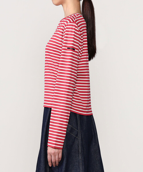 ORCIVAL（オーシバル）の「ORCIVAL | クルーネック長袖カットソー WOMEN（Tシャツ/カットソー・レディース・レッド系その他/ブラック系その他/グレー系その他・1）」の6枚目の写真