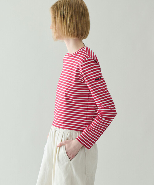 ORCIVAL（オーシバル）の「ORCIVAL | クルーネック長袖カットソー WOMEN（Tシャツ/カットソー・レディース・レッド系その他/ブラック系その他/グレー系その他・1）」の21枚目の写真