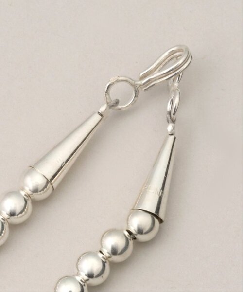 INDIAN JEWELRY 5mm シャイニービーズネックレス20インチ