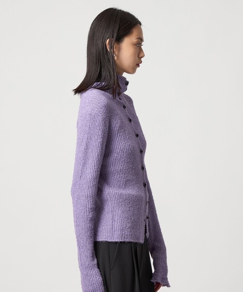 EMMEL REFINES（エメルリファインズ）の「＜EMMEL REFINES＞EM メランジ 2WAY ニット トップス（ニット/セーター・レディース・ライラック/ライトグレー・FREE）」の13枚目の写真