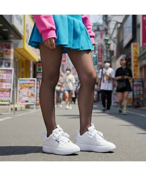 FILA（フィラ）の「SUPERBUBBLE（スニーカー・レディース・ホワイト・26.0cm/25.5cm/25.0cm/24.5cm/24.0cm/23.5cm/23.0cm）」の9枚目の写真