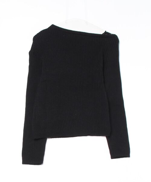 Chick(チック)の「Boatneck Design Knit/ボートネックデザインニット(ニット/セーター・レディース・ホワイト/レッド/ブラック・FREE)」の21枚目の写真