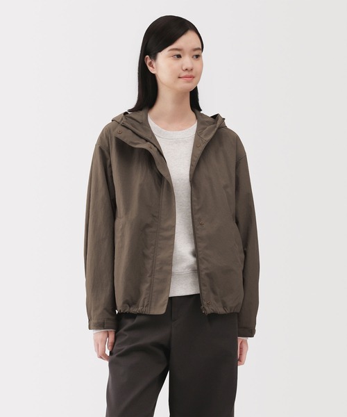 婦人 撥水UVカットポケッタブルフードジャケット（その他アウター