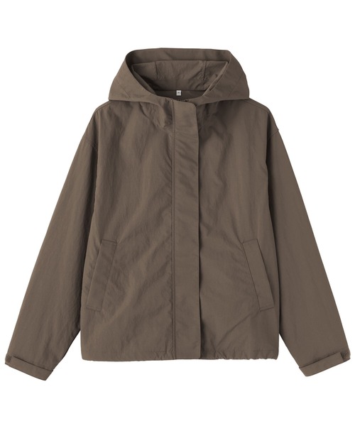 【新品未使用】UV撥水フーデッドジャケット　ウィンドジャケット 婦人 撥水UVカットポケッタブルフードジャケット（その他アウター