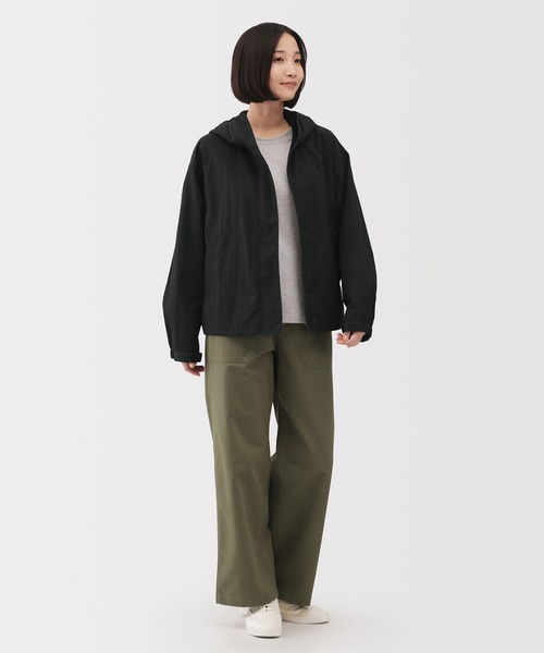 婦人 撥水UVカットポケッタブルフードジャケット（その他アウター