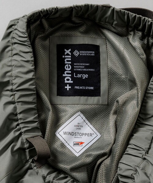 セール】+phenix/プラスフェニックス 別注 GORE-TEX WINDSTOPPER