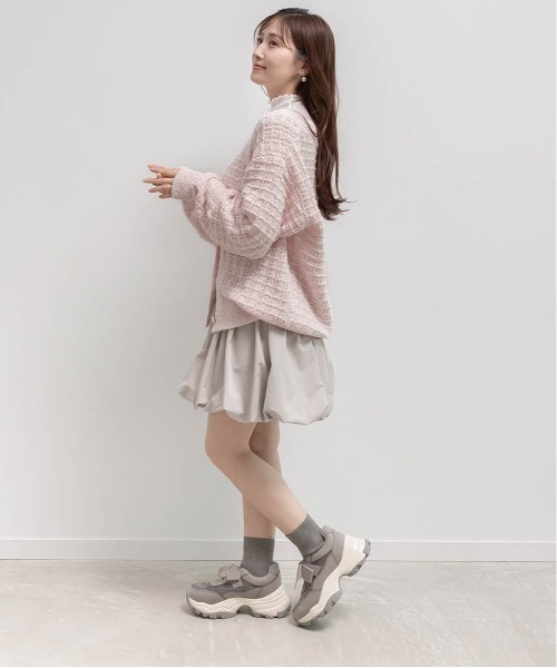 RANDA（ランダ）の「2WAY ソックスドッキングリボンスニーカー（スニーカー・レディース・グレー/ブラック・LL/L/M/S）」の20枚目の写真