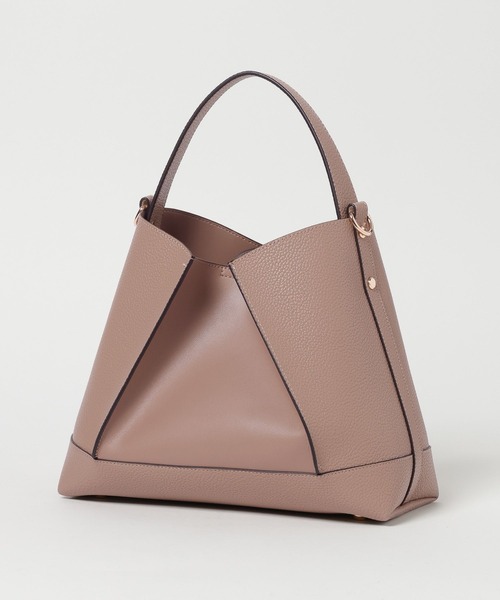 Andemiu（アンデミュウ）の「キリカエスクエアBAG586724（ハンドバッグ・レディース・アイボリー/ブラック/チョコ/ベージュ・FREE）」の20枚目の写真