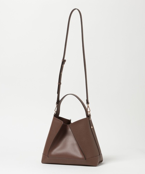 Andemiu（アンデミュウ）の「キリカエスクエアBAG586724（ハンドバッグ・レディース・アイボリー/ブラック/チョコ/ベージュ・FREE）」の22枚目の写真