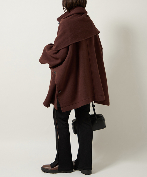 MUFFLER PONCHO コート（ポンチョ）｜Bonum（ボナム）のファッション