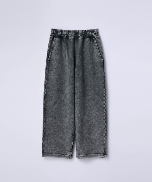 SLICK(スリック)の「【SLICK/スリック】Heavyweight Snow Wash Wide Sweat Pants/スノーウォッシュスウェットワイドパンツ / ヘビィーウェイト/セットアップ(スウェットパンツ・メンズ・ブラック/ライトグレー・1/2/3)」の19枚目の写真