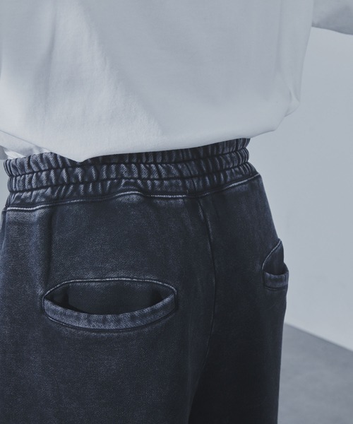 SLICK(スリック)の「【SLICK/スリック】Heavyweight Snow Wash Wide Sweat Pants/スノーウォッシュスウェットワイドパンツ / ヘビィーウェイト/セットアップ(スウェットパンツ・メンズ・ブラック/ライトグレー・1/2/3)」の18枚目の写真