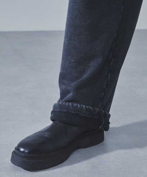 SLICK(スリック)の「【SLICK/スリック】Heavyweight Snow Wash Wide Sweat Pants/スノーウォッシュスウェットワイドパンツ / ヘビィーウェイト/セットアップ(スウェットパンツ・メンズ・ブラック/ライトグレー・1/2/3)」の13枚目の写真