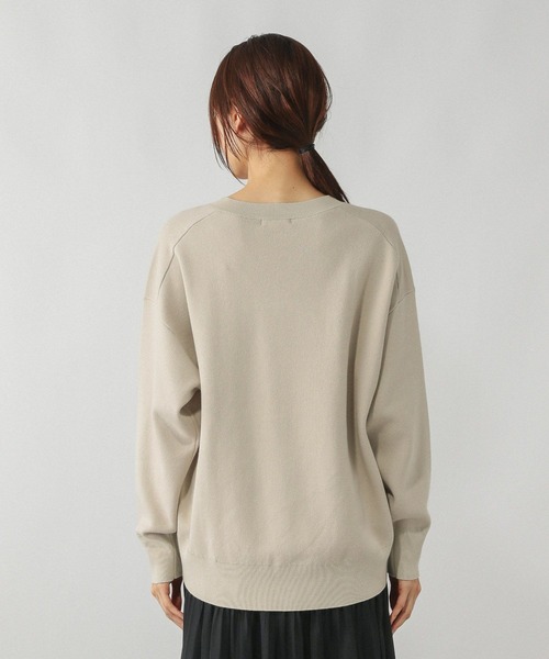 セール】スウェットライクVネックプルオーバー/571342（スウェット