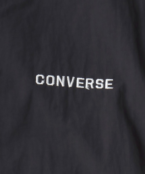 CONVERSE（コンバース）の「CONVERSE/コンバース 撥水 オーバーサイズ パイピング ナイロンジャケット/トラックジャケット/ブルゾン/レディース メンズ（ナイロンジャケット・レディース・ブラック/ネイビー/アイボリー・LL/M/L）」の20枚目の写真