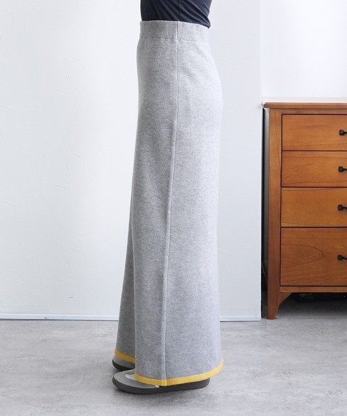 reca（レカ）の「配色ラインニットスカート（スカート・レディース・ブラック/グレー/モカ・M）」の21枚目の写真