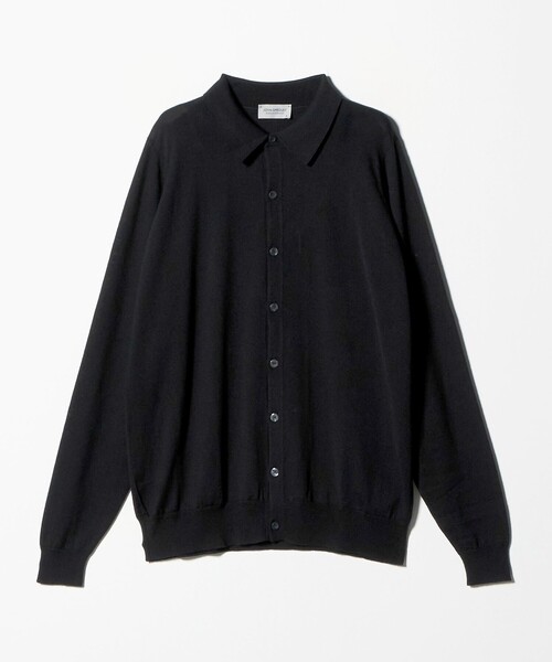 JOHN SMEDLEY＞TIBOR/ニットシャツ カーディガン（ニット