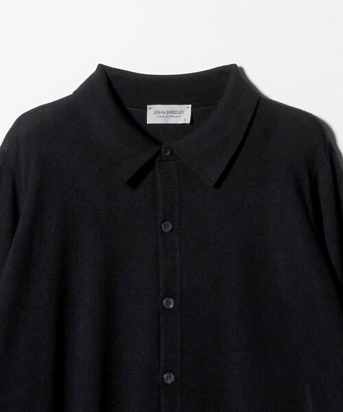 JOHN SMEDLEY＞TIBOR/ニットシャツ カーディガン（ニット